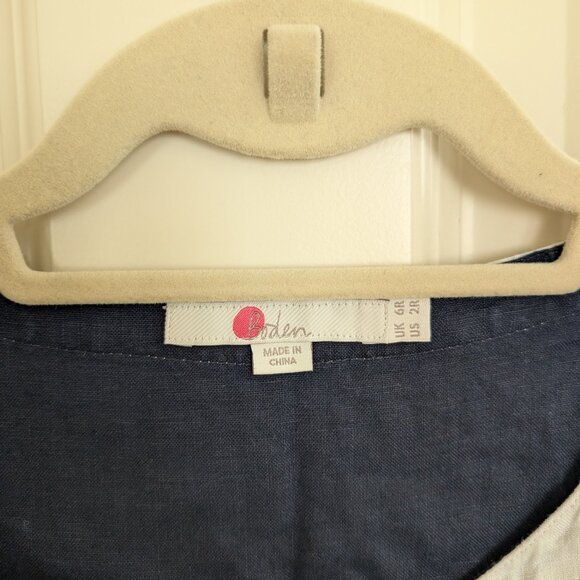 Boden linen sheath dress (with pockets!), size 2 - Picture 5 of 5